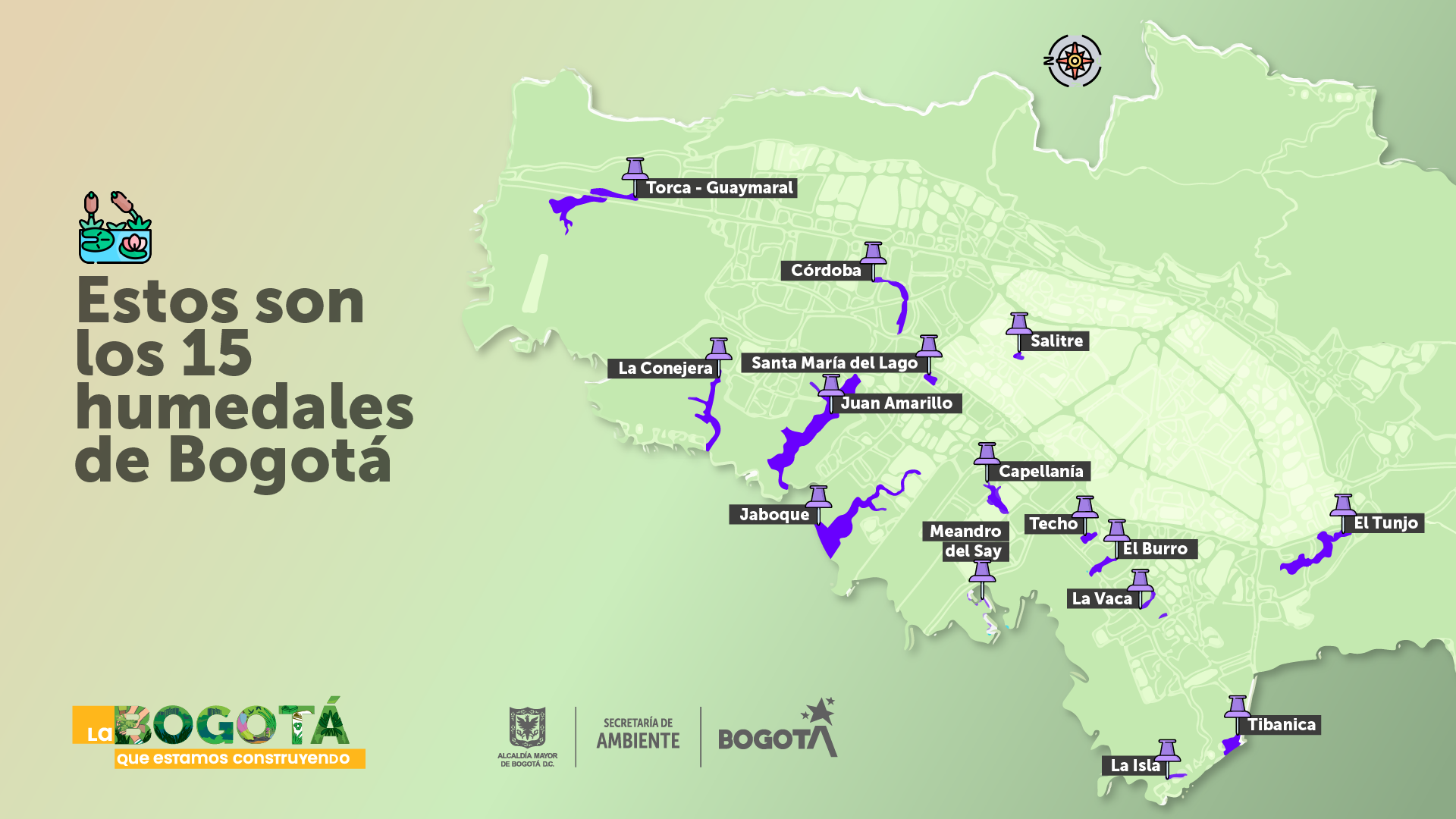 Bogotá cuenta con 15 parques ecológicos de Bogotá. Foto: SDA