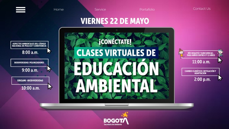 Clases virtuales educación ambiental 22 mayo