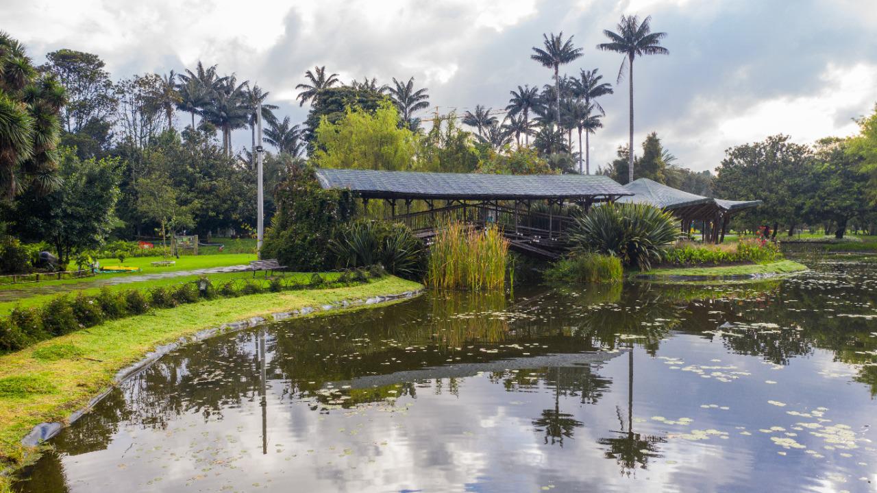 Jardín Botánico José Celestino Mutis de Bogotá, ubicado en la localidad de Barrios Unidos.