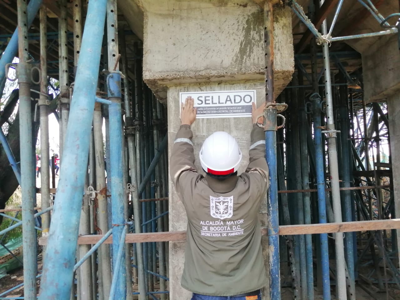 Secretaría de Ambiente impone medidas preventivas de suspensión a actividades en obras que se adelantan en el humedal Juan Amarillo