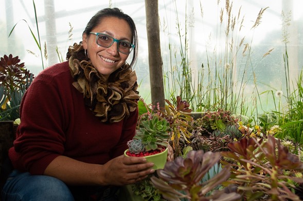Doris Orozco, una mujer que cree en el poder femenino para enfrentar el cambio climático