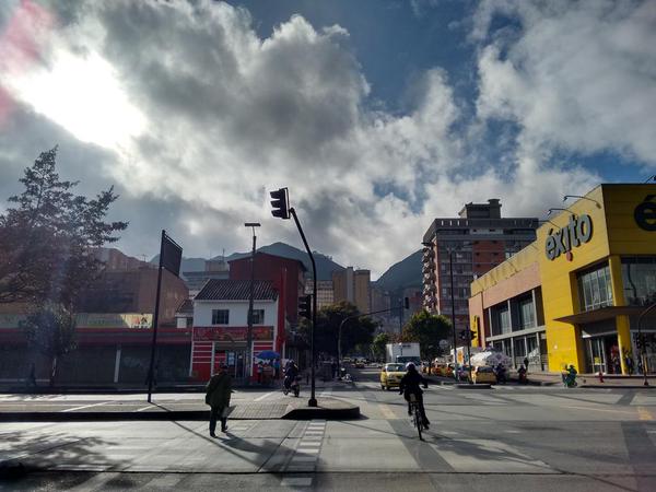 Cielo de Bogotá.