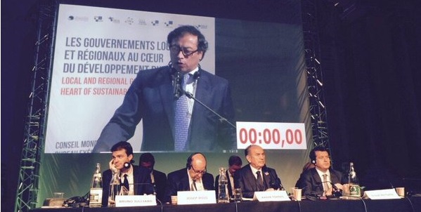La propuesta de Gustavo Petro en París durante la COP21