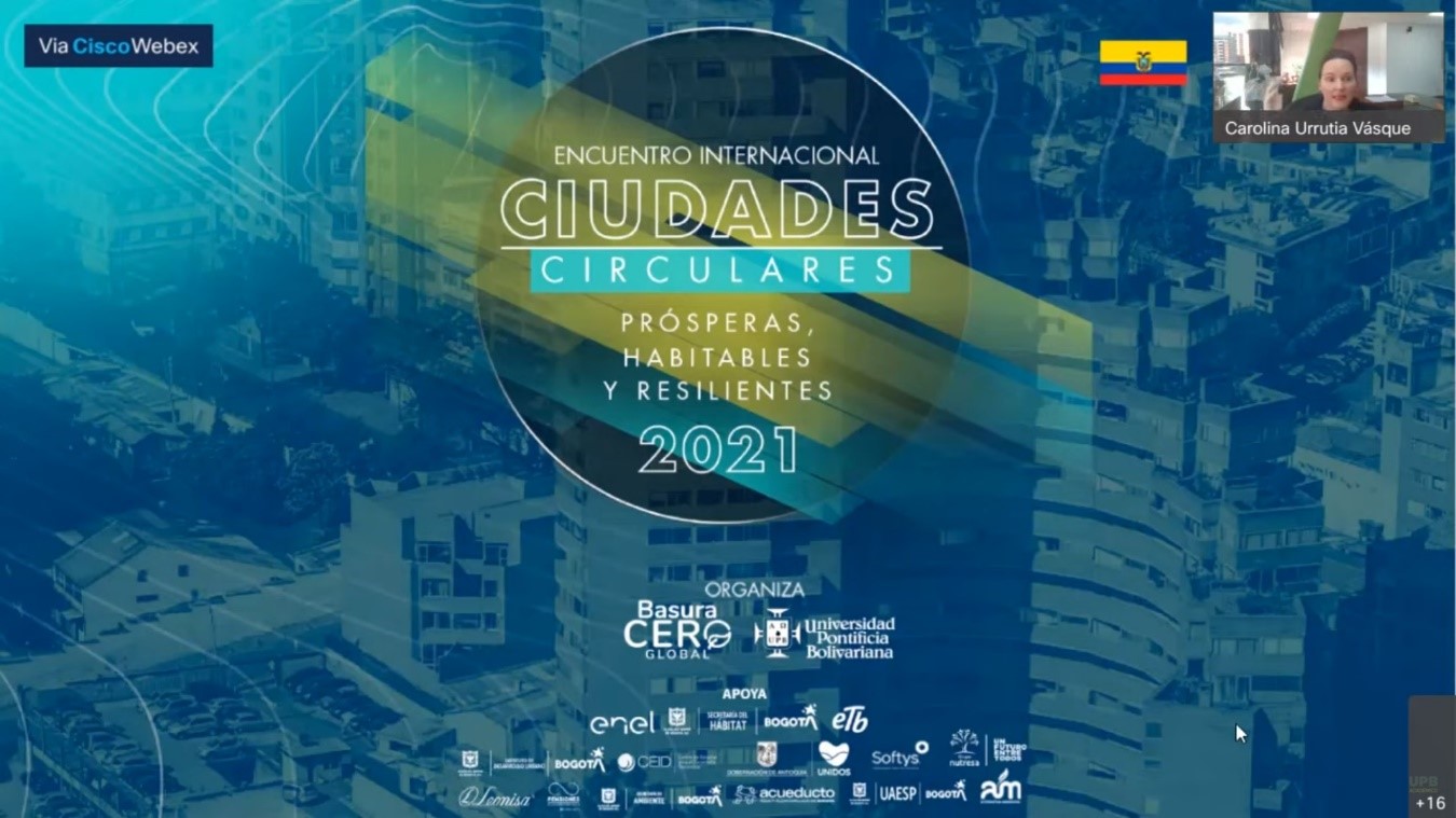 Pieza informativa ciudades circulares