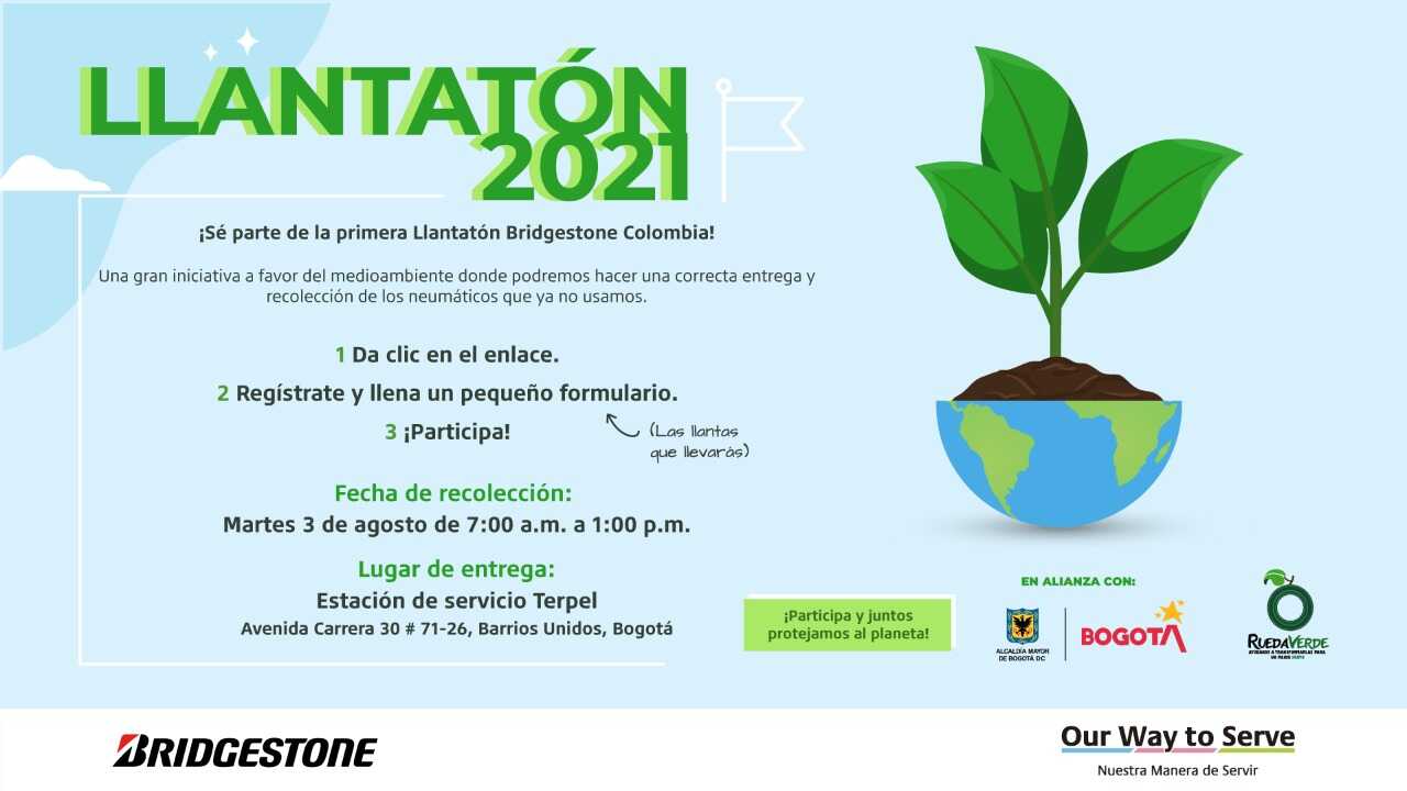 Secretaría de Ambiente invita a participar en 'llantatón' que se realizará en la localidad de Barrios Unidos