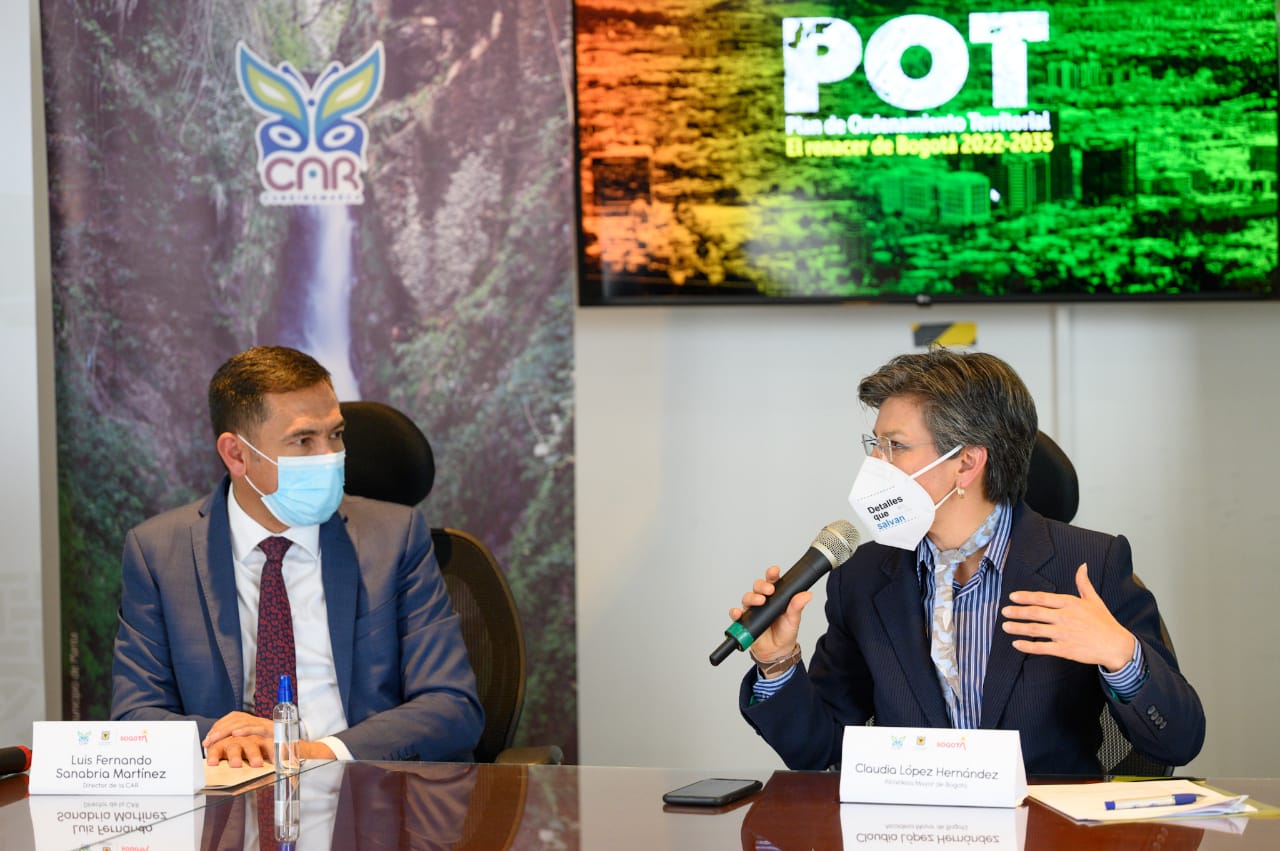Director de la CAR y alcaldesa de Bogotá hablan sobre POT