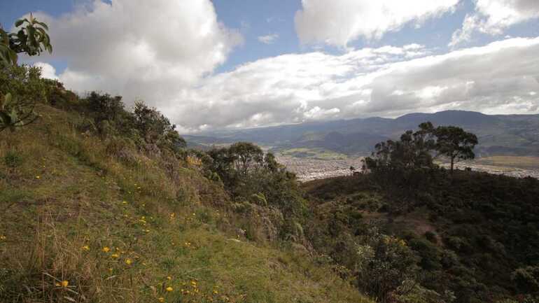 Panorámica cerros Bogotá