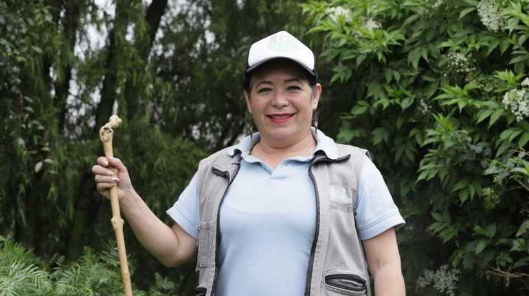 Dora Villalobos, la protectora del humedal La Vaca