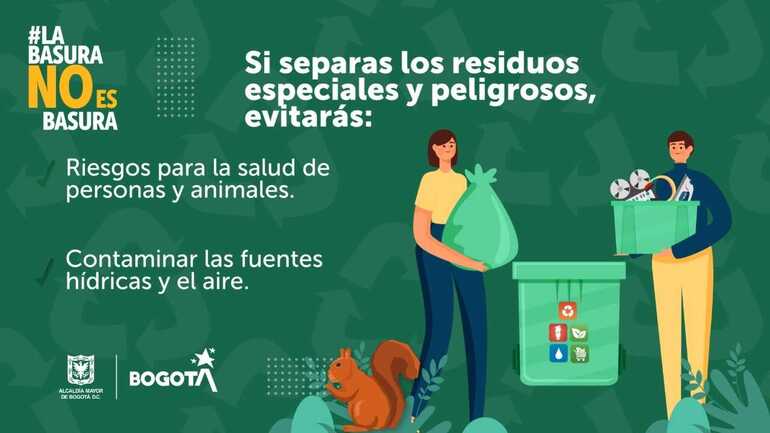 La Basura no es Basura: estrategia para el cambio de hábitos e incremento en el aprovechamiento de residuos en Bogotá
