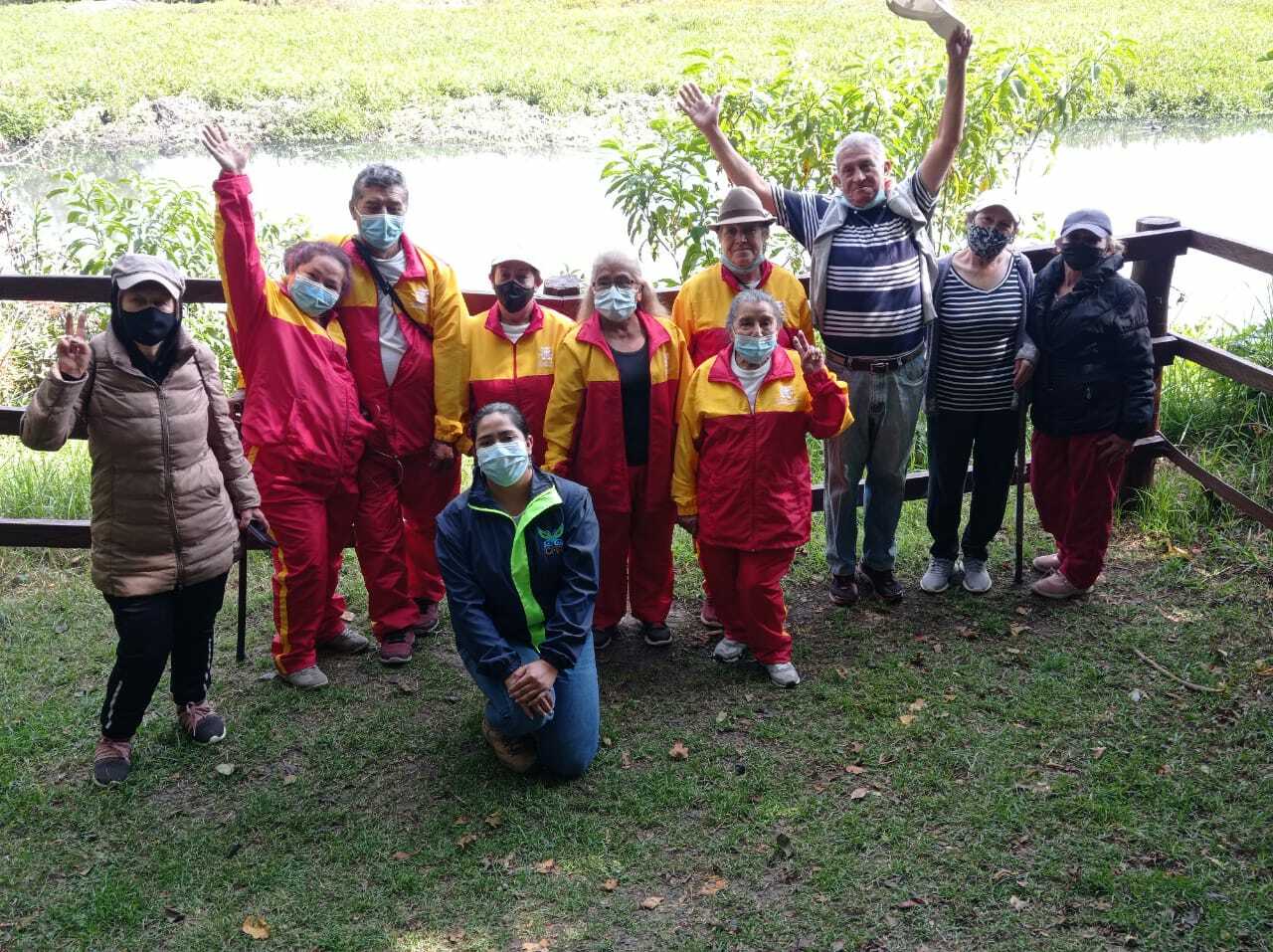Grupo participante en jornadas de educación ambiental