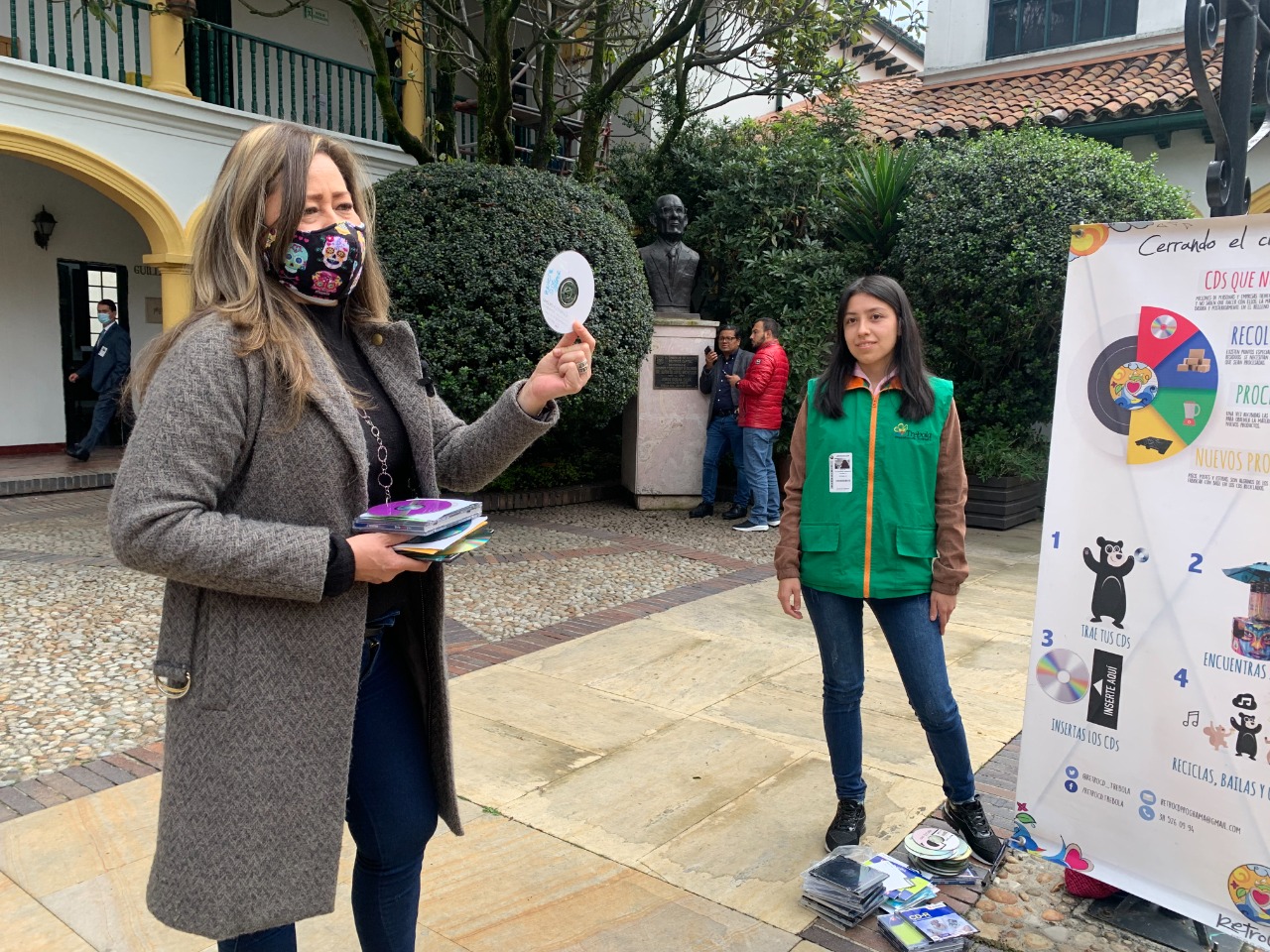Actividad en el Concejo de Bogotá en el Día Mundial del Reciclaje