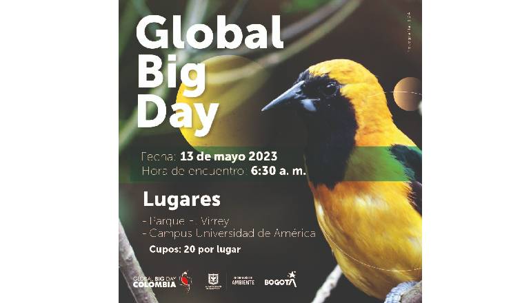 lugares donde ver aves en Bogotá