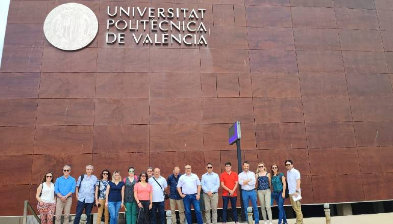Visita Universidad Politécnica de Valencia (España). 