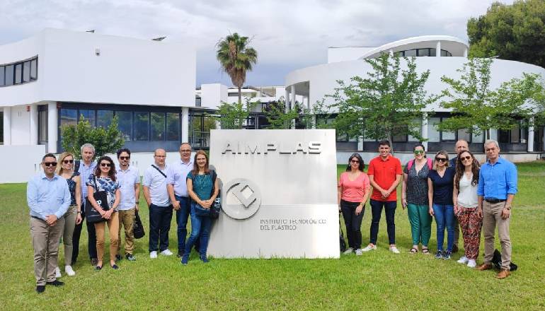 Foto: CPAP. Visita planta AIMPLAS e identificación de alternativas para plásticos biobasados. Valencia (España).