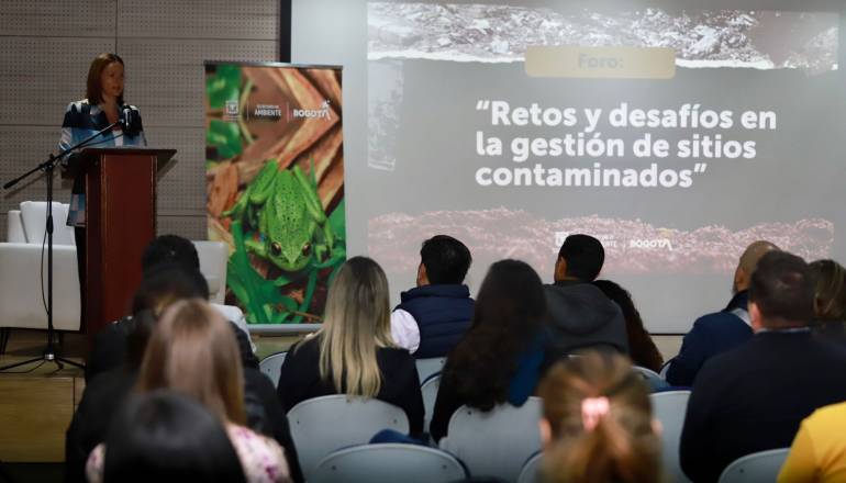 Avances en la gestión de sitios contaminados en Bogotá