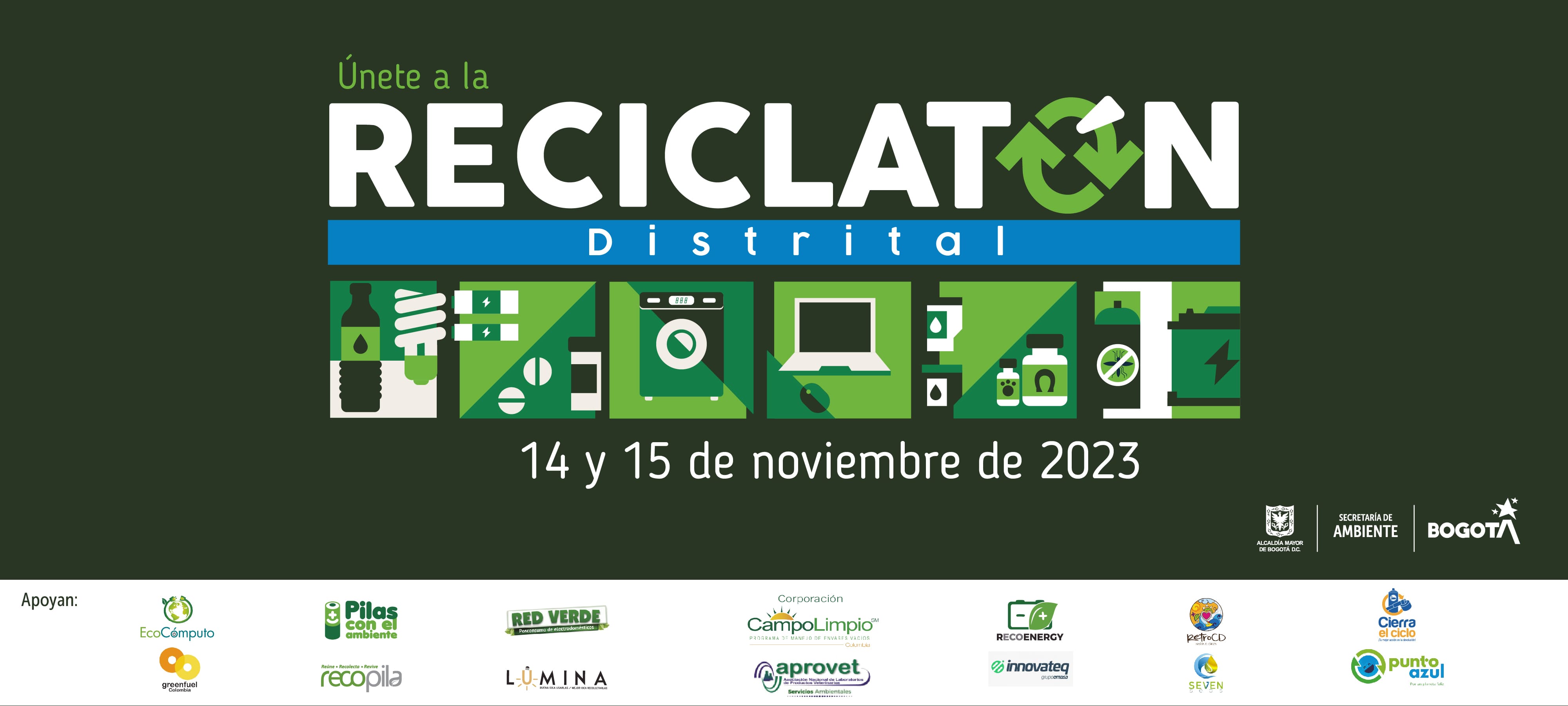El 14 y 15 de noviembre será la jornada de reciclatón 2023