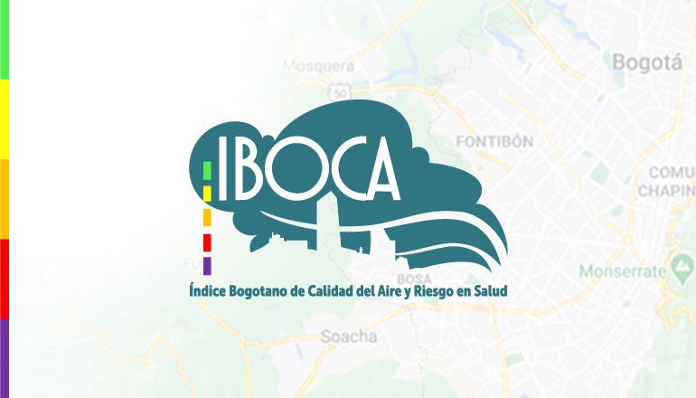 Logo del Índice Bogotano de Calidad del Aire