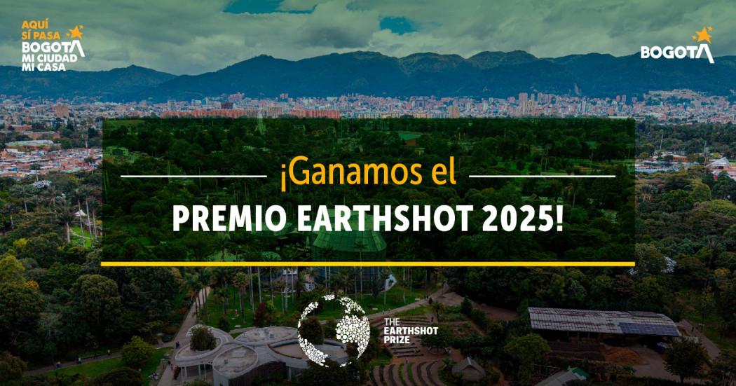 Bogotá gana el Premio Earthshot 2025 y se consolida como referente global de sostenibilidad urbana