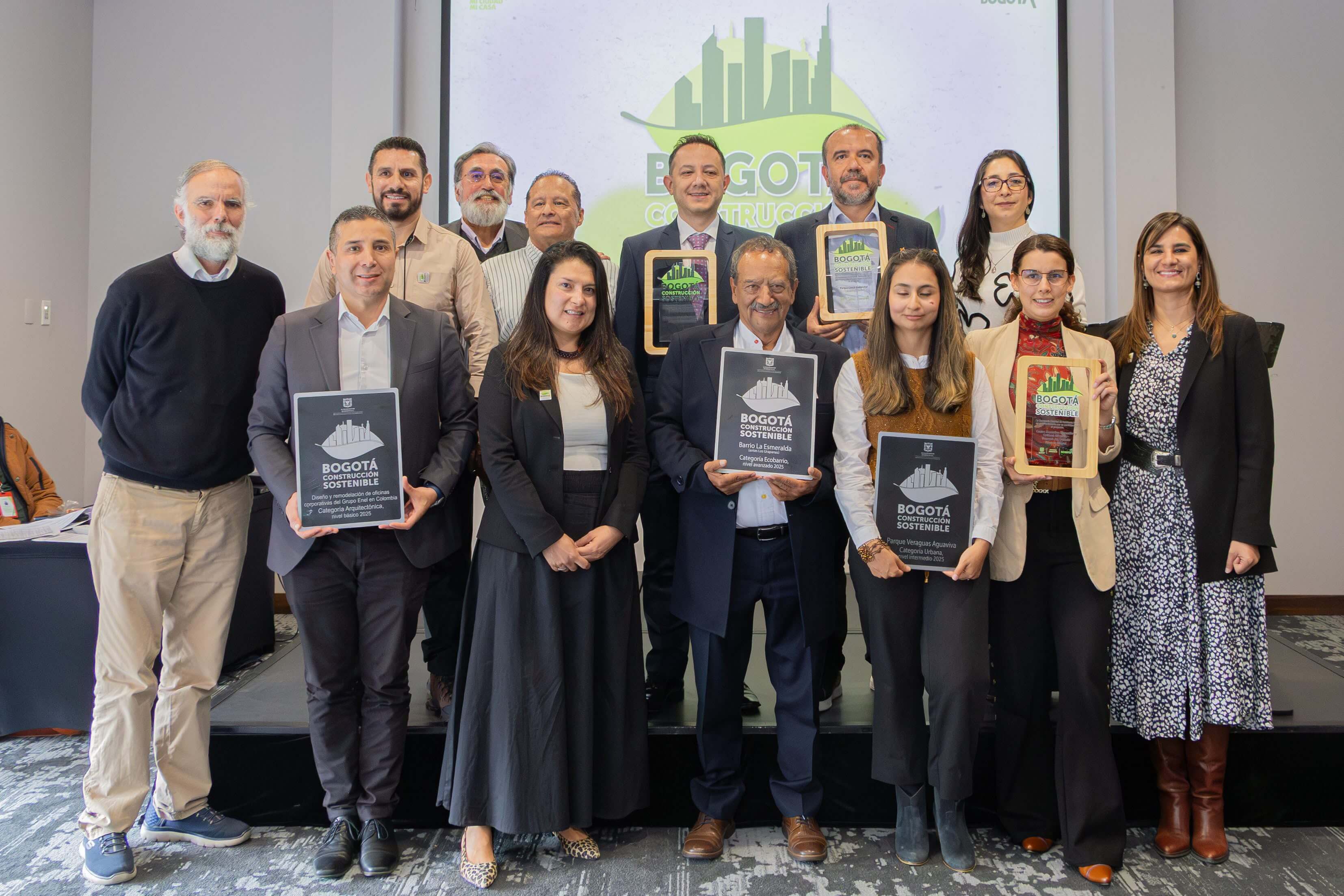 El programa Bogotá Construcción Sostenible entregó reconocimientos a seis empresas