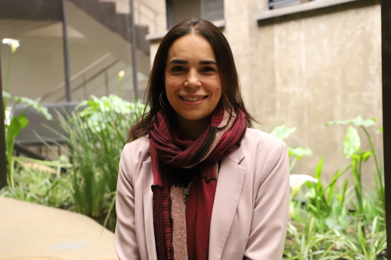 Luisa Fernanda Masso Granada, una colaboradora que trabaja bajo el lema "disciplina, compromiso y trabajo en equipo"