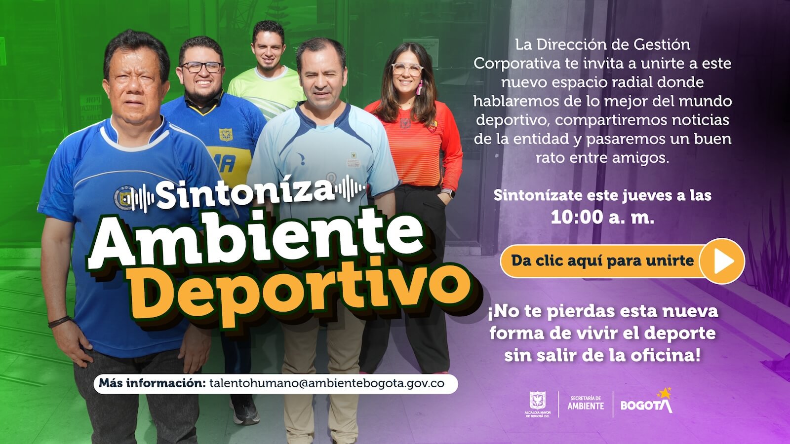¡Llega Ambiente Deportivo para que vivamos el deporte de otra manera!