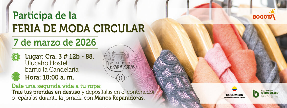 Participa de la FERIA DE MODA CIRCULAR