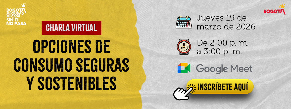 CHARLA VIRTUAL OPCIONES DE CONSUMO SEGURAS Y SOSTENIBLES