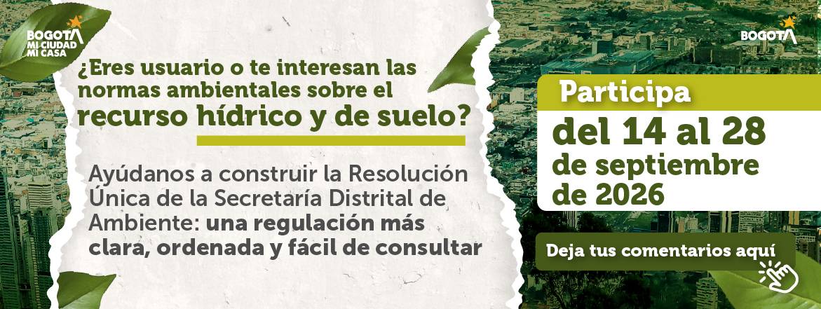 Banner SDA fortalece atención para el trámite de licenciamiento ambiental Banner SDA fortalece atención para el trámite de licenciamiento ambiental